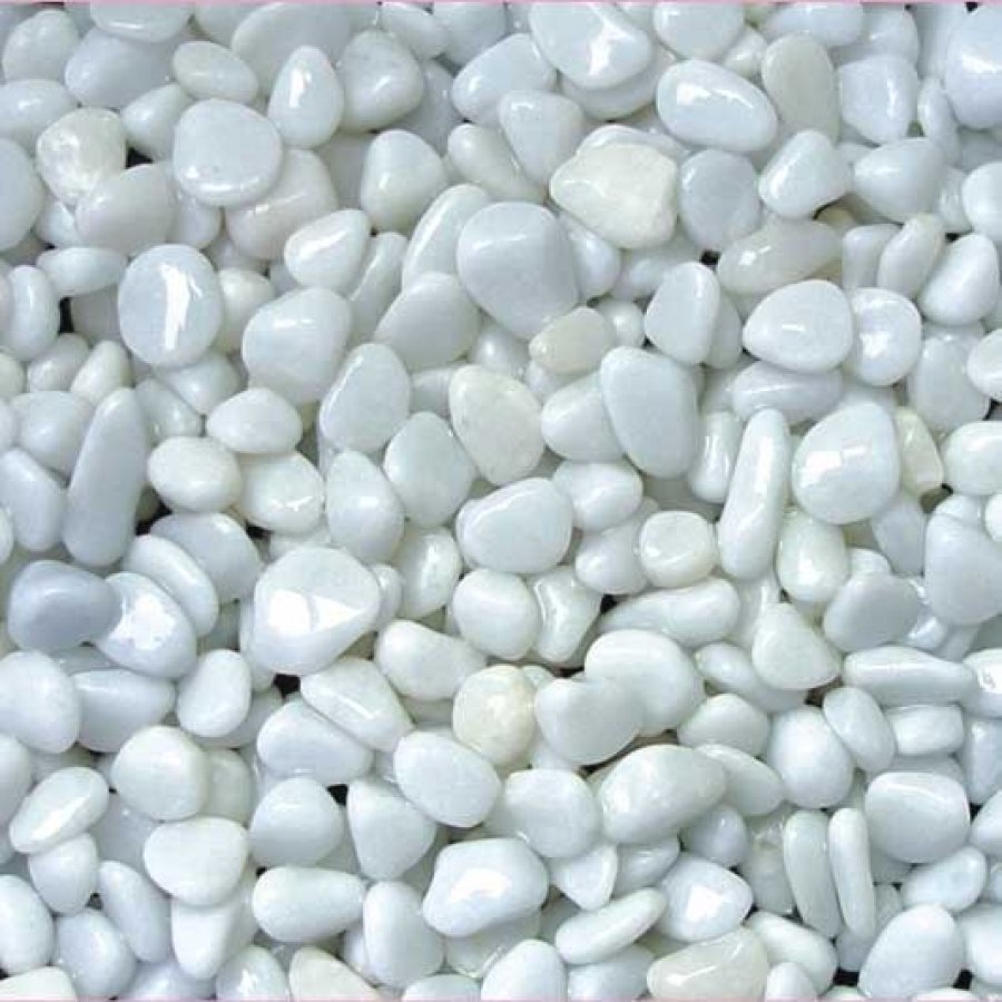 ГРУНТ Д/АКВАРИУМА БЕЛЫЙ ОКАТАННЫЙ 5-10 3кг