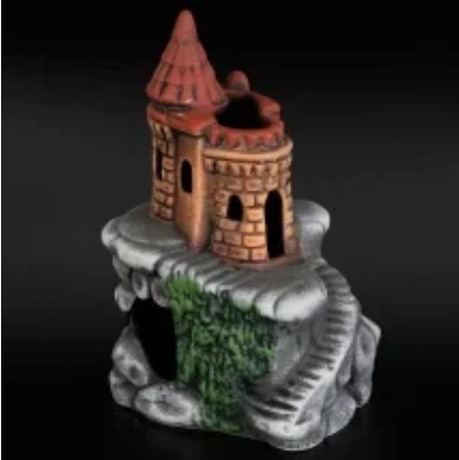 Аквадекор-грот для аквариума Замок на скале К-47