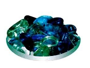 ГРУНТ СТЕКЛЯННЫЙ 8шт N102 (ПОЛУМЕСЯЦЫ ЦВЕТНЫЕ)