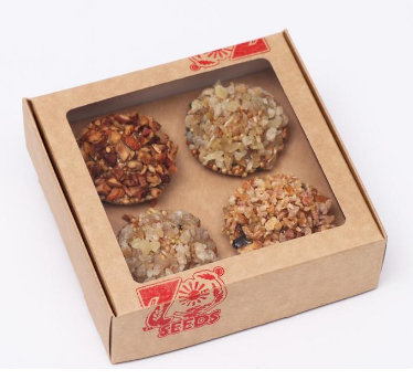 Тарталетки для грызунов Фруктовое ассорти 4шт 140г "SEVEN"