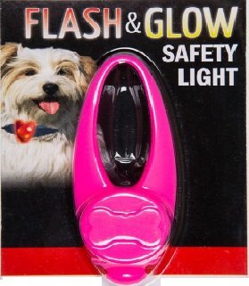 6061 Брелок на ошейник светящийся Safety Light S