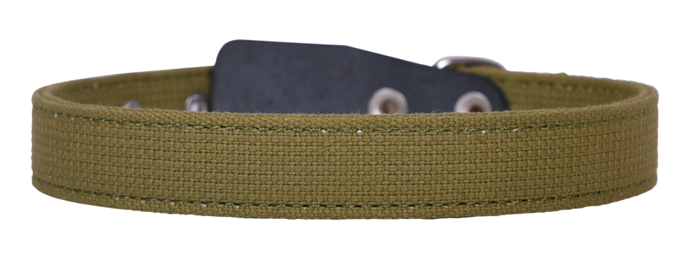 Ошейник 25 двойной брезент
