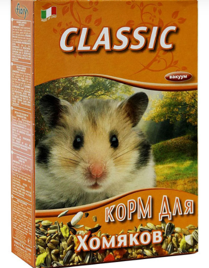 FIORY корм для хомяков Classic 680 г