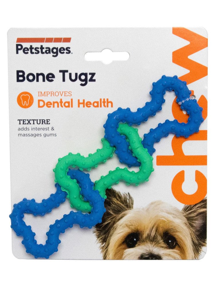 Игрушка Petstages "ОРКА Комбо косточки", для собак, 13 см, разноцветные