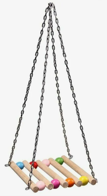 Игр.д/птиц Красочные качели 8/20 см