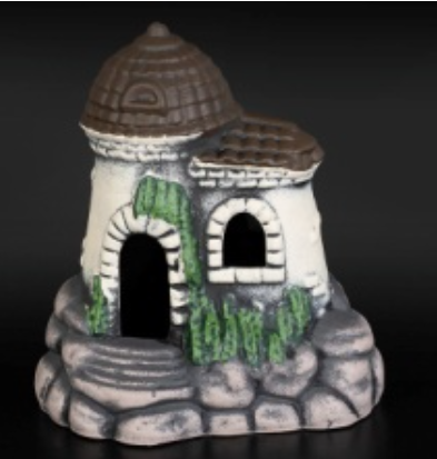 Аквадекор-грот для аквариума К-06б Замок-купол