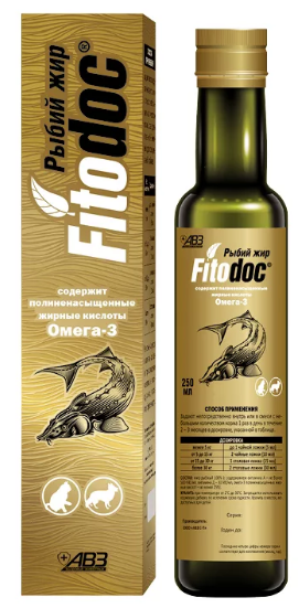 "ФИТОДОК" РЫБИЙ ЖИР 250мл