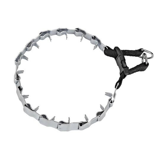 Дарэленд Ошейник строгий КЛАССИКА пластинчатый с фастексом цинк 14зв.60см*22мм*1,5мм