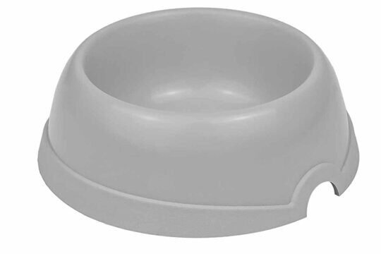 Дарэленд Миска №2 пластиковая, 100мл, светло-серая