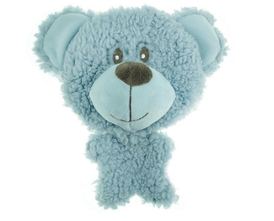 AROMADOG Игрушка для собак BIG HEAD Мишка 12 см голубой