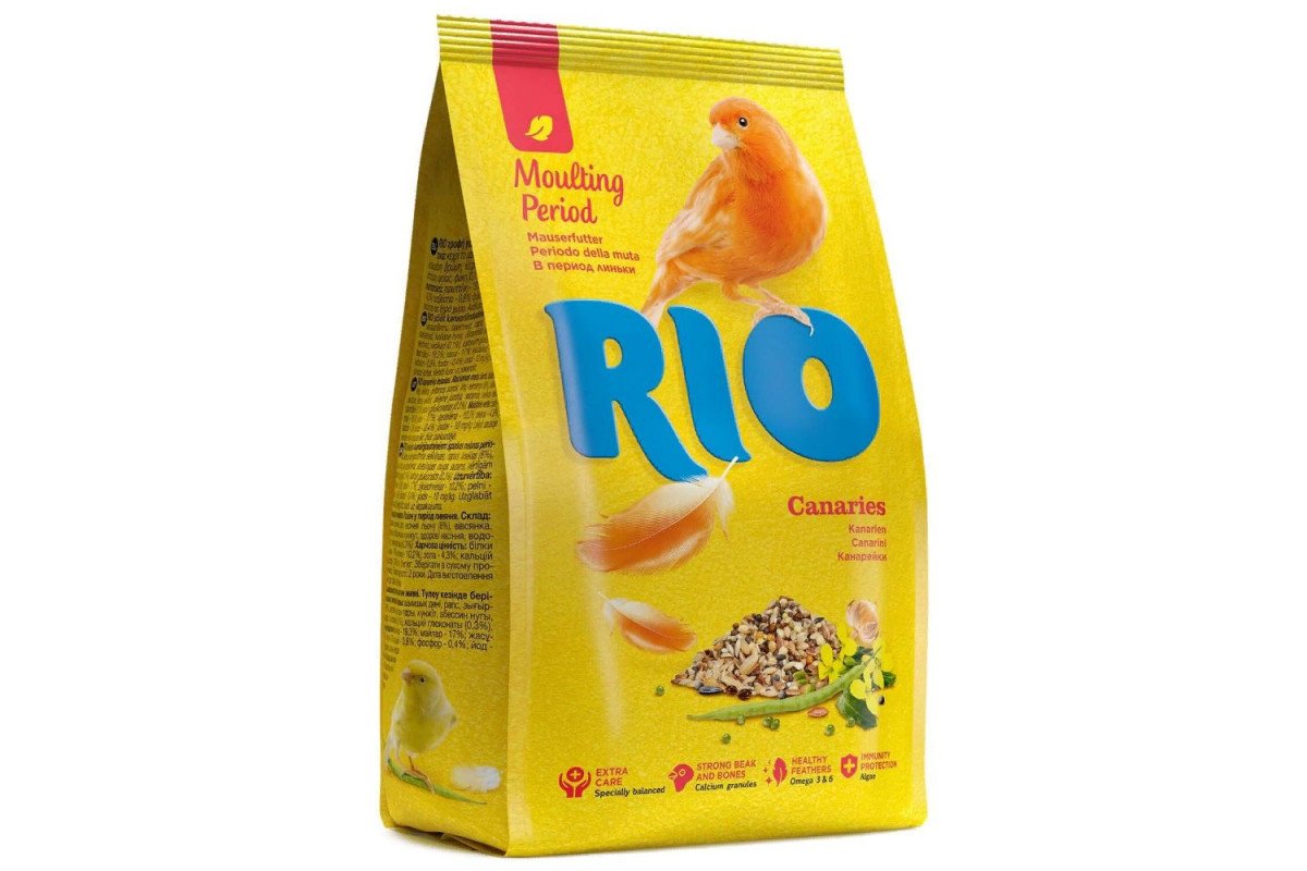 Рио 0.500 в период линьки д/канареек