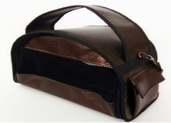 10365 сумка полукруглая кожаная 40см