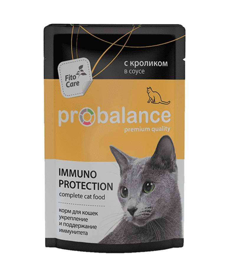 PROBALANCE КОНС.Д/КОШ. ПОДДЕРЖАНИЕ ИММУНИТЕТА 85г. (КРОЛИК)