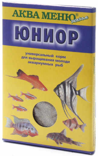СУХОЙ КОРМ "АКВА-МЕНЮ ЮНИОР" ДЛЯ РЫБ 20г