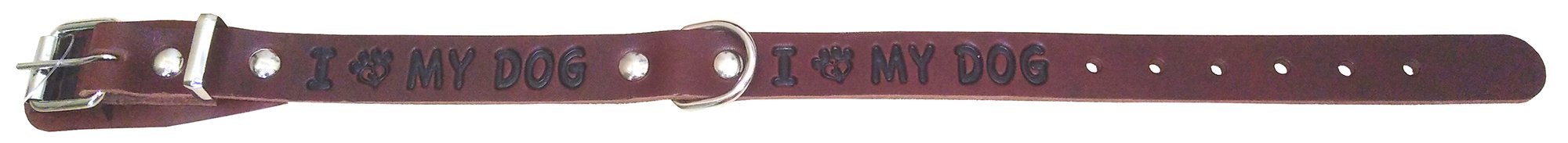 Ошейник 18 тисненый "MY DOG"
