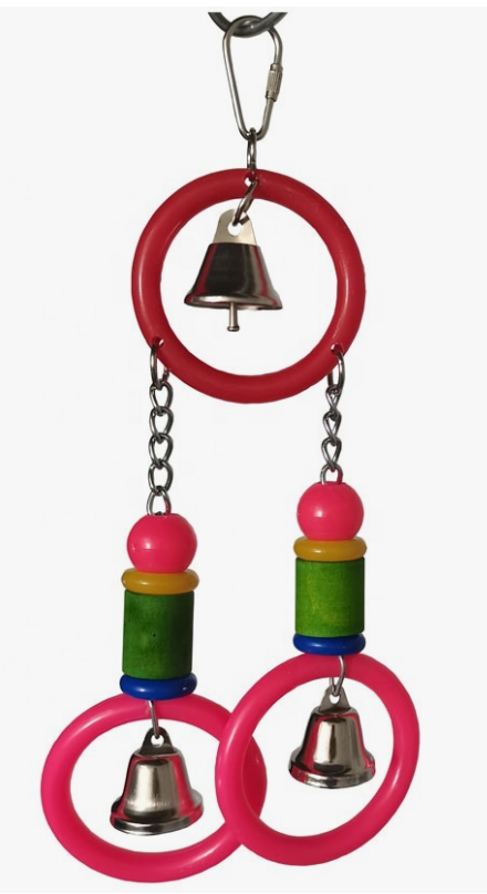 КЕША ИГРУШКА Д/ПТИЦ SF-3114 ТРИ КОЛЬЦА 28см