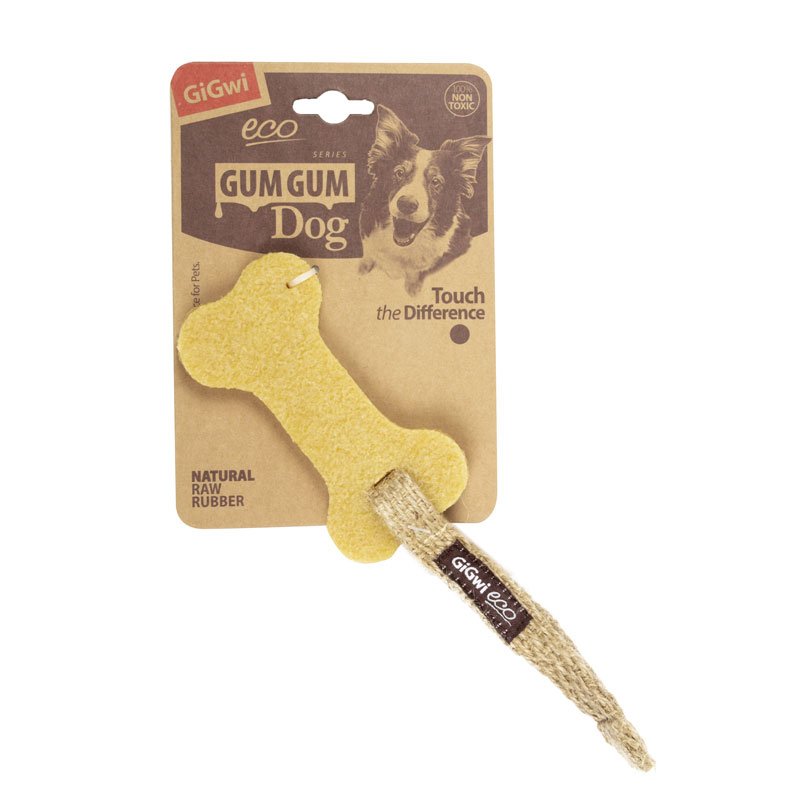 75317 Игрушка для собак Большая кость из экорезины 11см