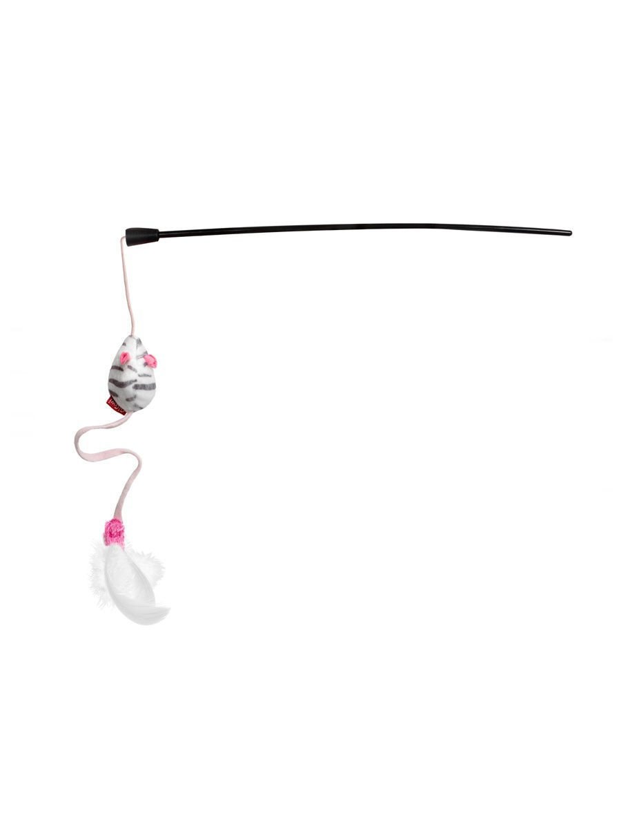 75111 Дразнилка на стеке с мышкой со звуковым чипом 51 см