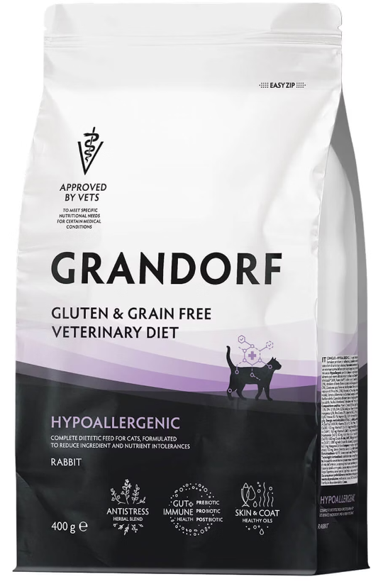 GRANDORF VETERINARY DIET RABBIT (Кролик) HYPOALLERGENIC 400 г