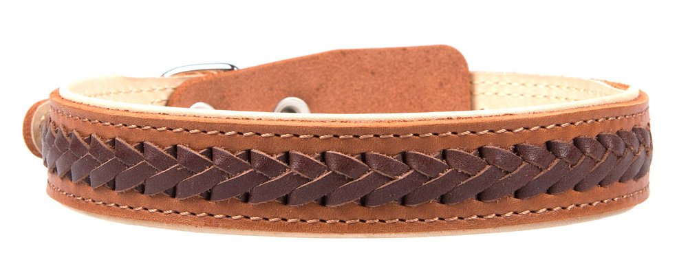 Ошейник 25 с косой в загибку*