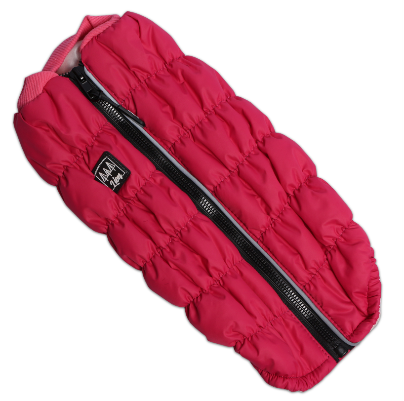 Жилетка для животных Lion, цвет: фуксия LMK-518 (на гладкой подкладке) (Размер M (Длина спинки 30-32