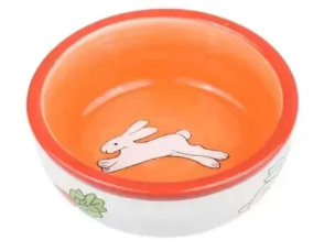 Миска Mr.Kranch для грызунов Кролик 140 мл оранжевая