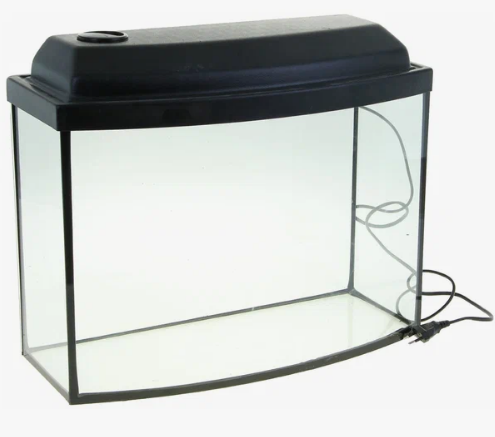 Аквариум телевизор с крышкой 30л 46*20*33/38,5 черный