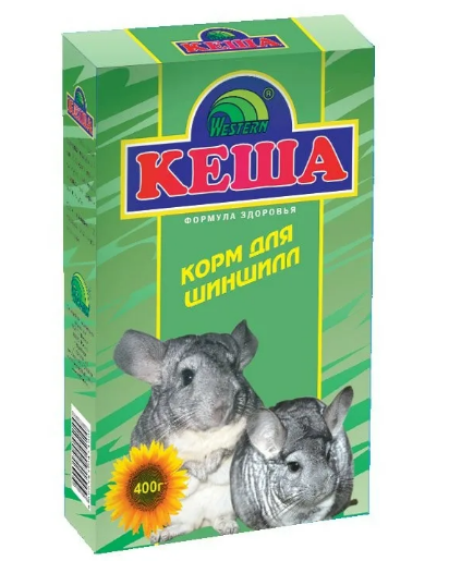 ЗЕРНОСМЕСЬ "КЕША" Д/ШИНШИЛЛ 400г