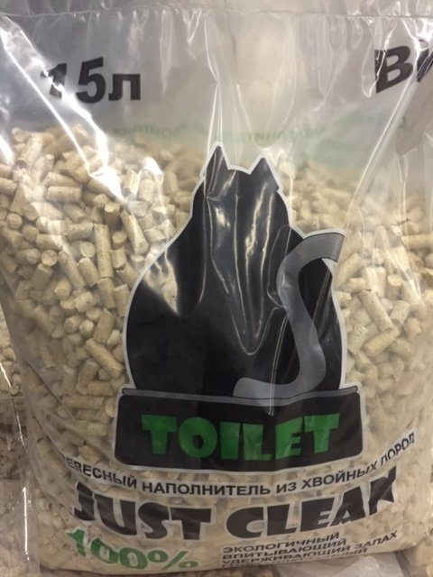 Древесный наполнитель 10 л (пеллета)