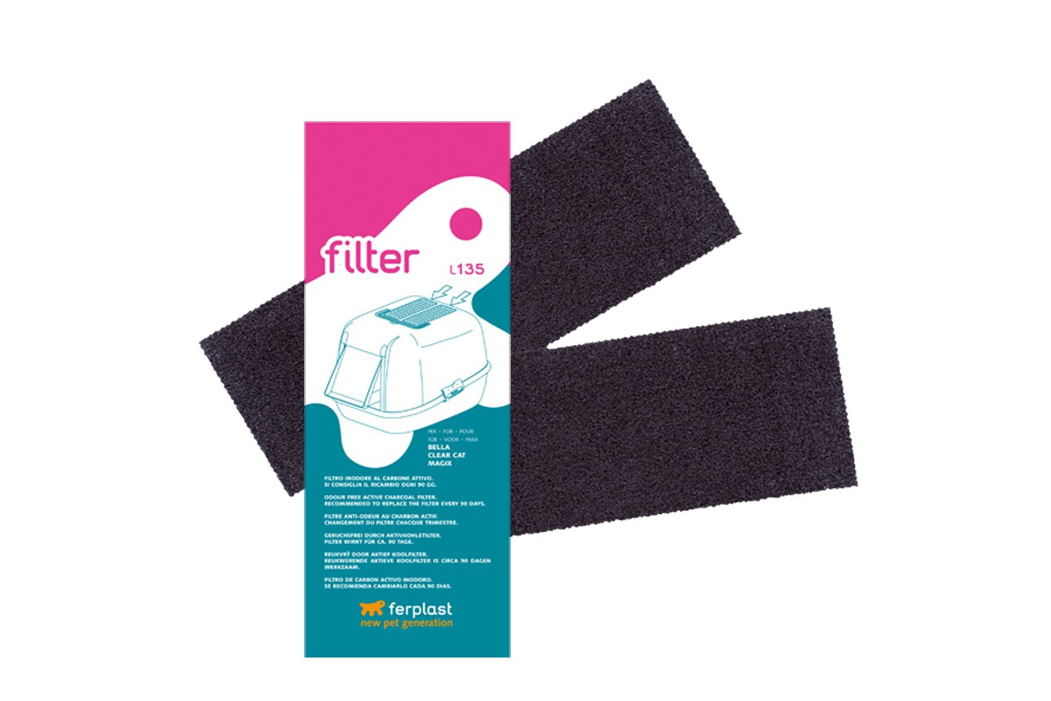 Фильтр (Ferplast) Bella, Magix д/туалета