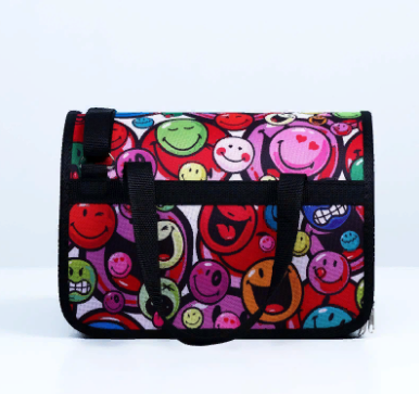 Сумка-переноска с принтом 31 х 20.5 х 22 см,цвета в асс