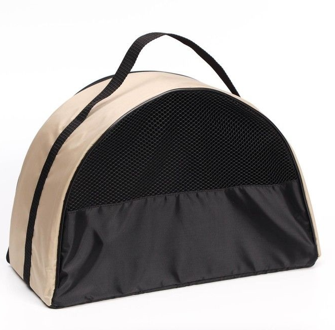 10368 сумка-переноская полукруглая  эконом  39*19*27