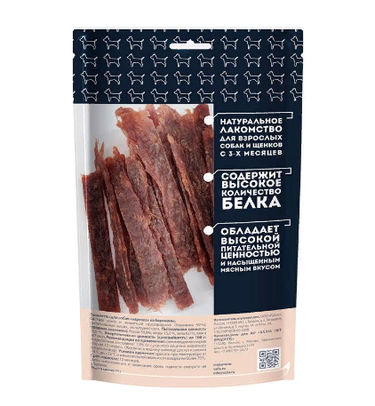 Лакомство Мнямс для собак Нарезка из баранины 75г