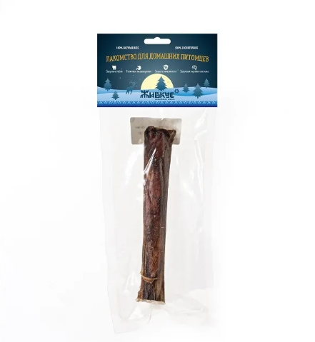 "ЖИВКУС" Лакомство из сушеной копытной кости северного оленя