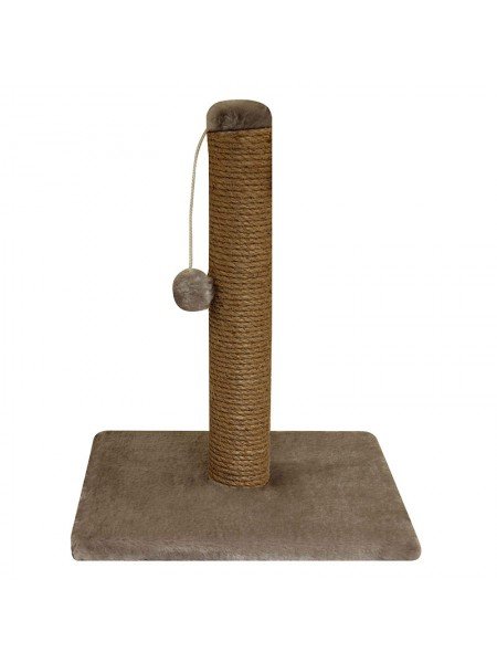 Когтеточка-столбик с игрушкой (КТ-мини) 34*34*47