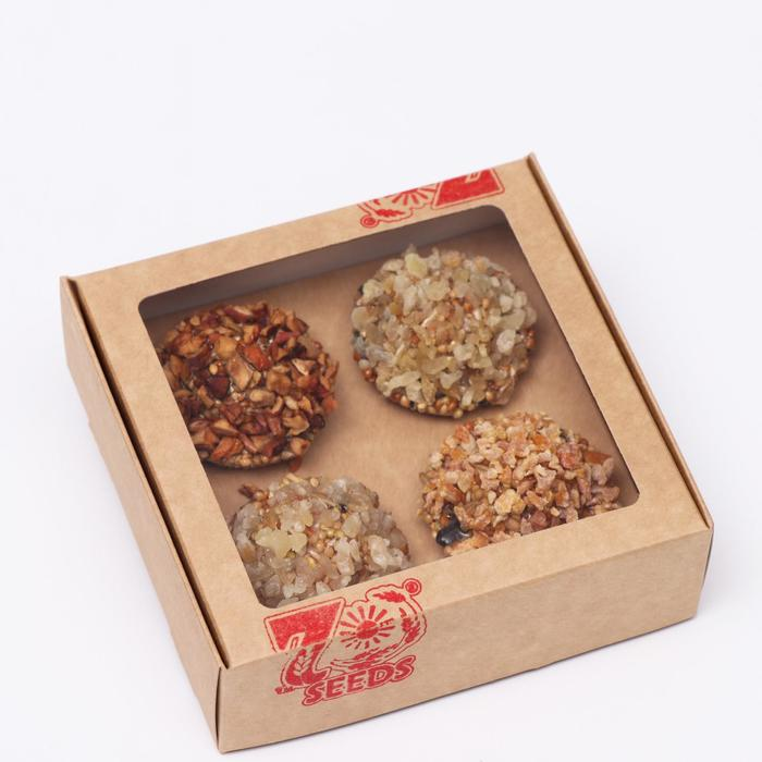 Тарталетки для грызунов Орехово-Ягодное ассорти Миндаль-Клубника 4шт "SEVEN"