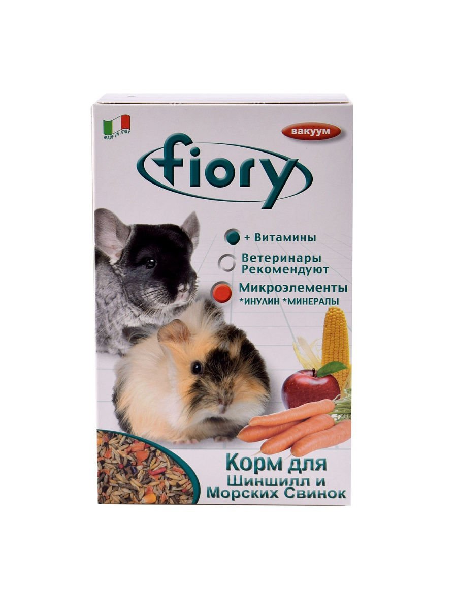 ЗЕРНОСМЕСЬ "FIORY INDY" Д/МОР.СВИНОК И ШИНШИЛ 850гр 6546