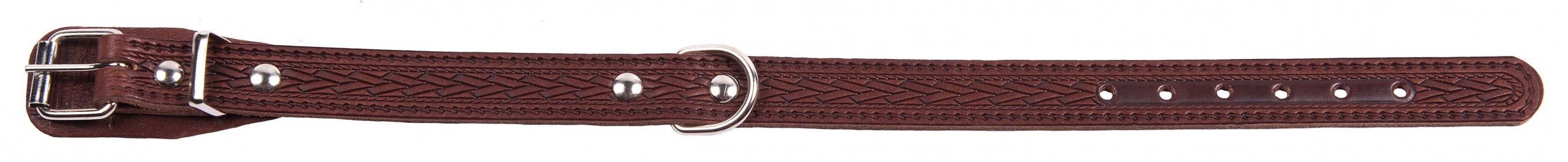 Ошейник 18 тисненый