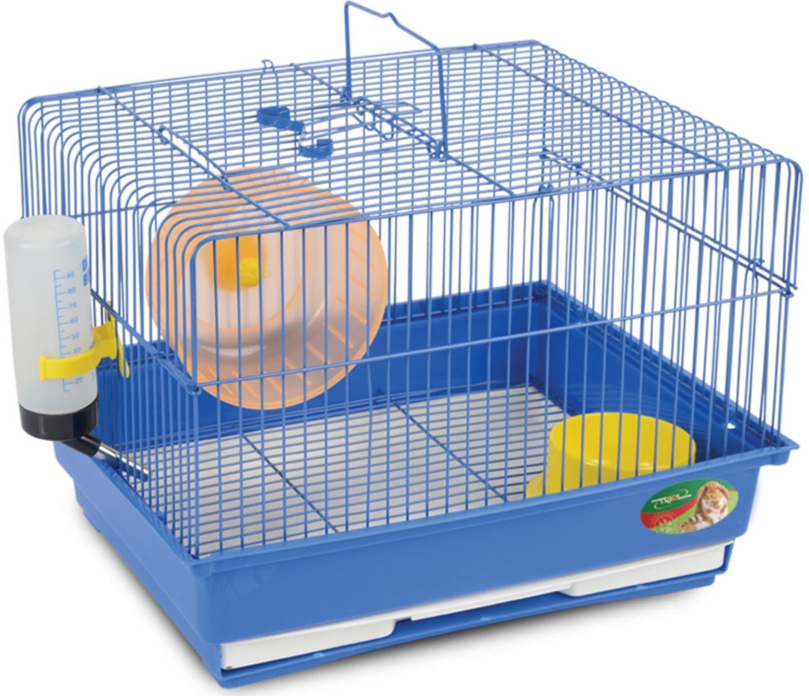 КЛЕТКА ДЛЯ ГРЫЗУНОВ В КОМПЛЕКТЕ 415 35х28х23см (К-Й)