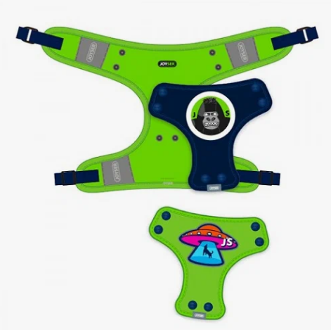 Шлейка для собак JOYSER Walk Soft Hamess XL зеленая