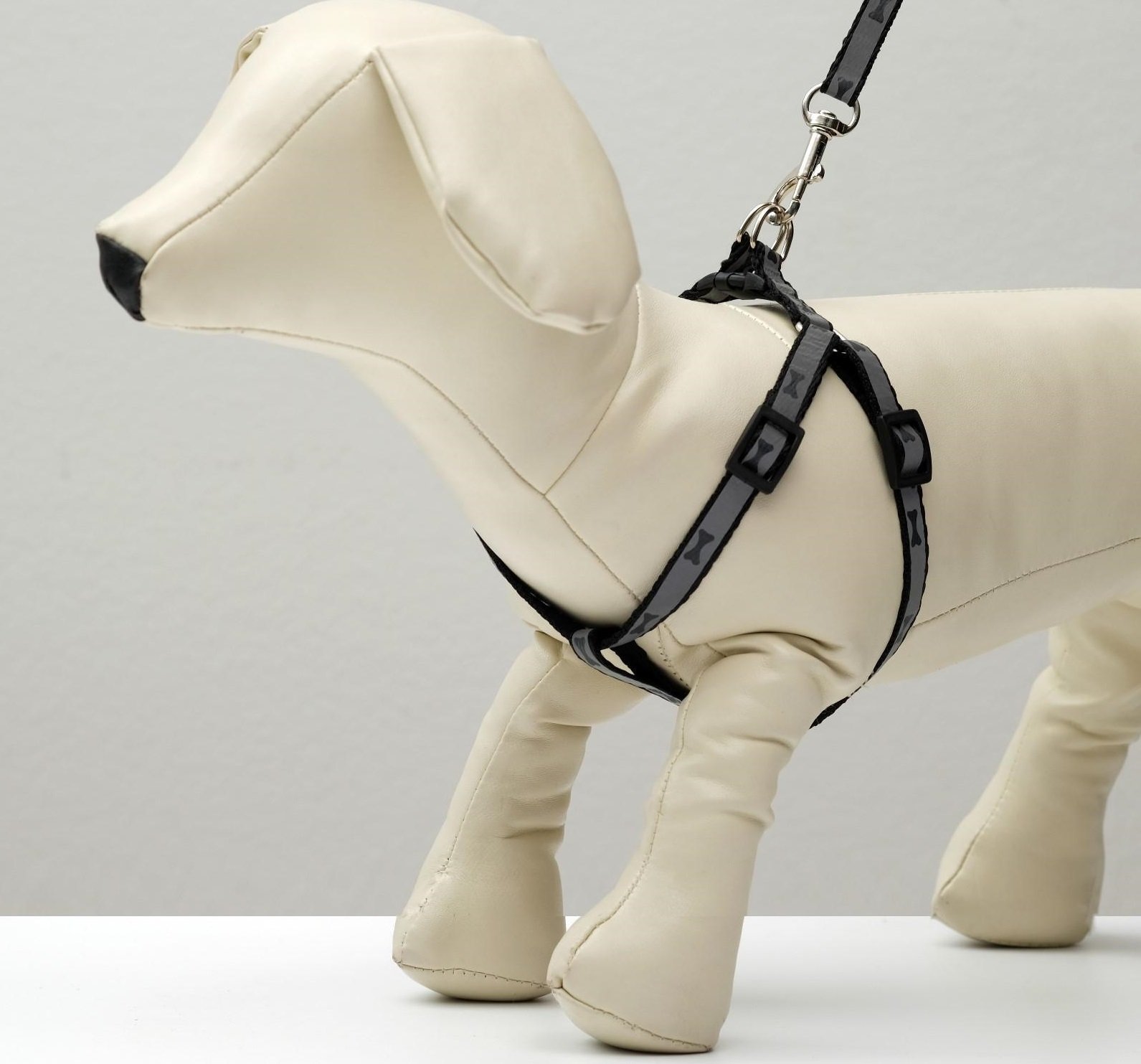 Комплект светоотражающий "Косточки", ширина 1 см, черный   2903470