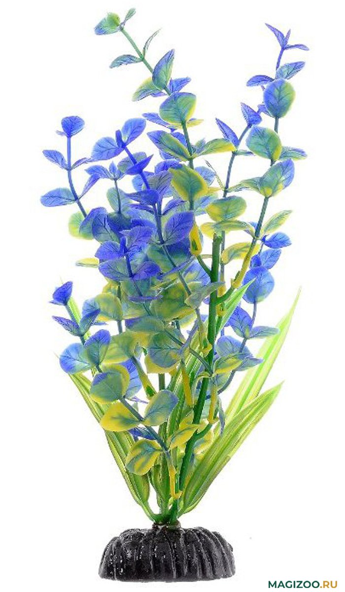 Пластиковое растение Бакопа синяя 20см (Барбус) Plant 026/20