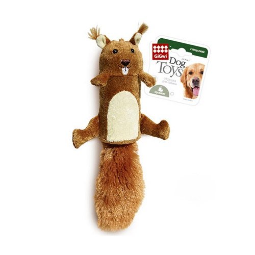 75015 Белка с большой пищалкой/ткань,пластик