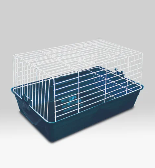 Клетка Вайти 60*36*32 цвет серый,синий( Б/К)