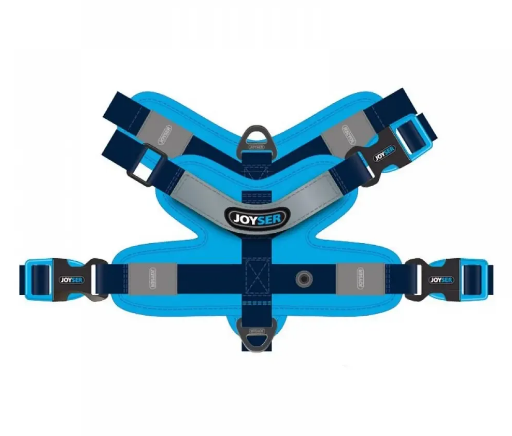Шлейка для собак JOYSER Walk Base Step-in Hamess S голубая