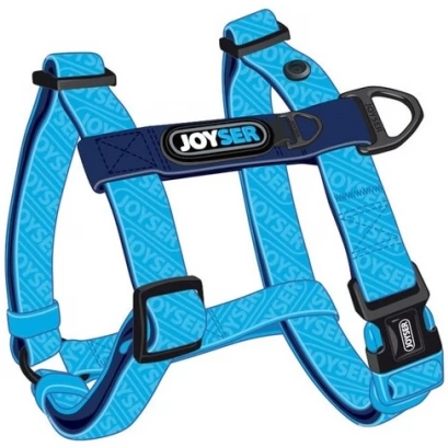 Шлейка для собак JOYSER Walk Base Step-in Hamess S голубая