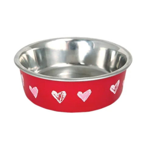 Миска (Triol) "Сердца" из нерж. стали, 0,15л