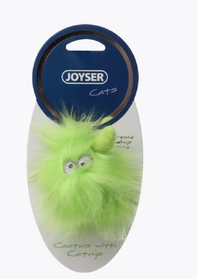 Игрушка для кошек JOYSER Cat Teaser Зеленый  монстр с кошачьей мятой, 6 см