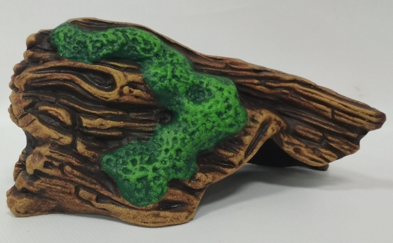 Аквадекор-грот для аквариума К-75 Коряжка с мхом