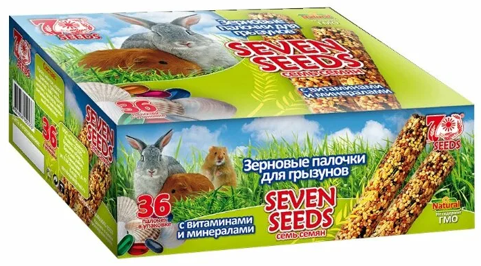 Палочки д/грызунов "SEVEN" Витамины-Минералы 1 шт